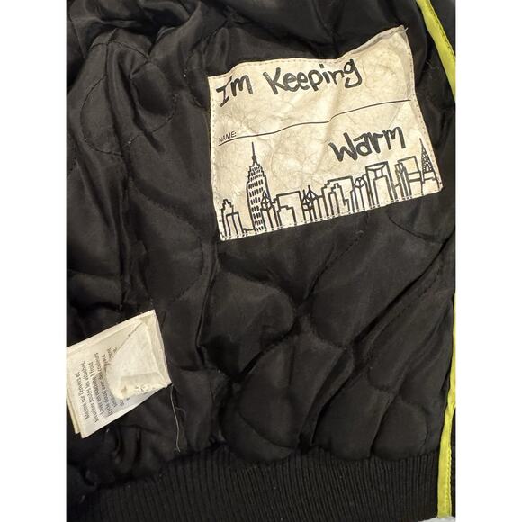 APPAMAN Youth 100% Down Puffer Jacket Black SIZE 6 EXCELLENT - Picture 10 of 12